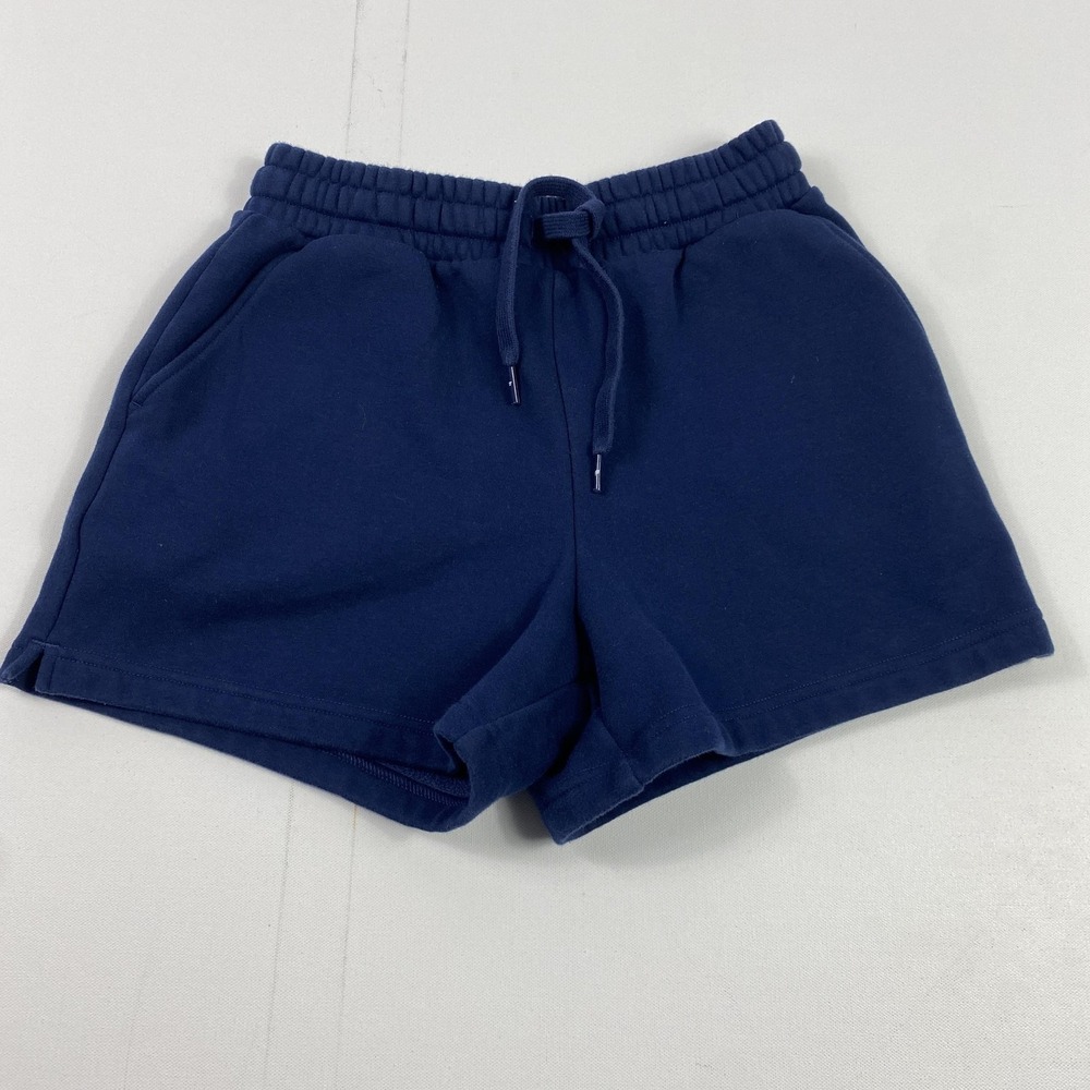 Fabletics Shorts Womens Small Drawstring Cozy Lounge Recycled Polyester Athletic